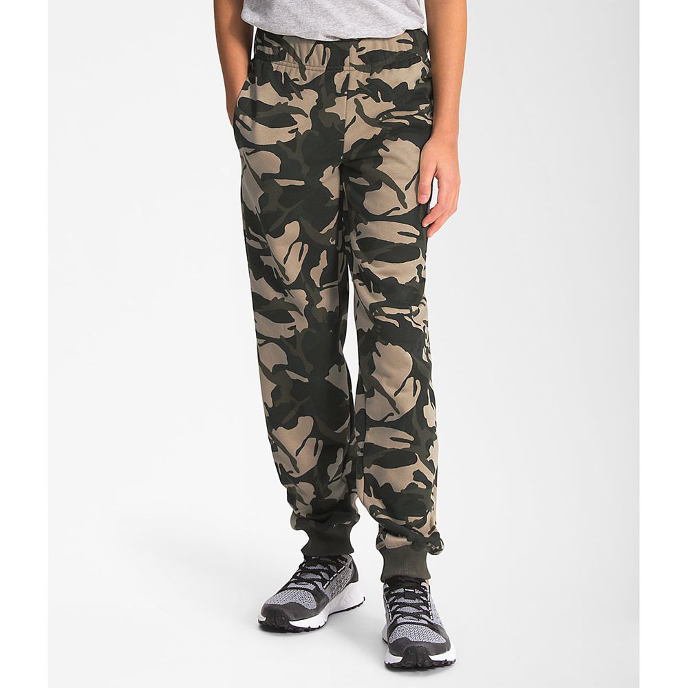 The North Face Joggers Boys Australia - The North Face Printed Camp Fleece Green Camo Print (XRC-152